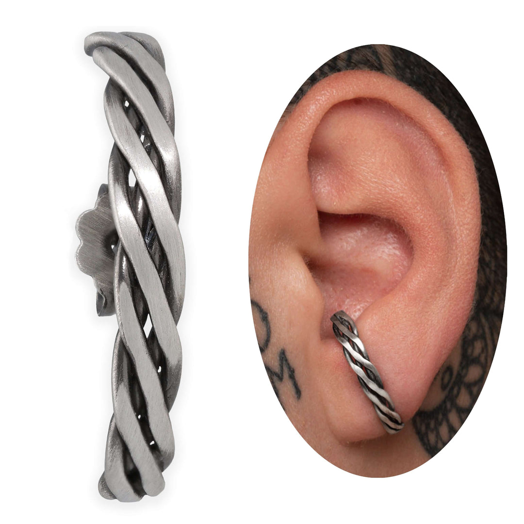 Men's earring suspender