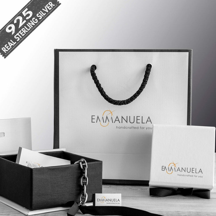 Ανδρικό βραχιόλι αλυσίδα κλασσική - Emmanuela - handcrafted for you®