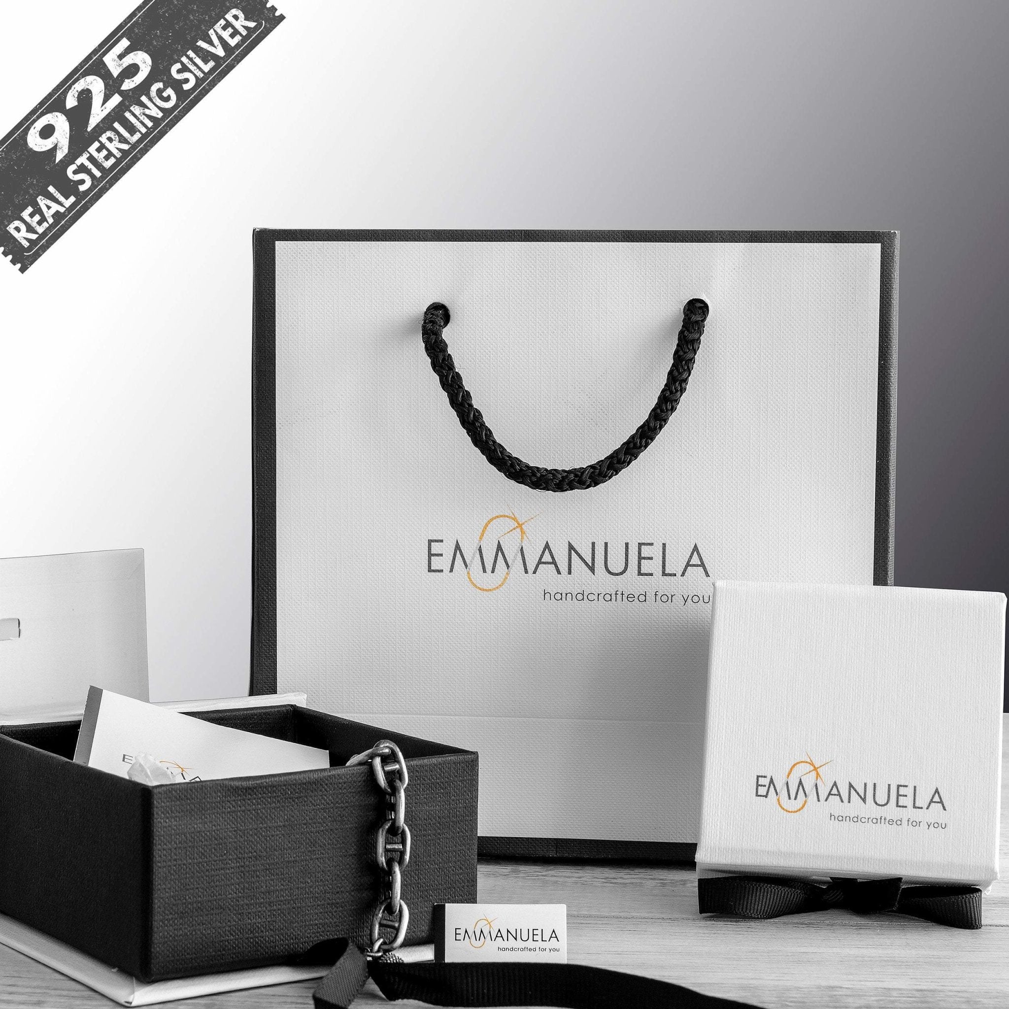 Χειροποίητο ανδρικό βραχιόλι βέργα - Emmanuela - handcrafted for you®