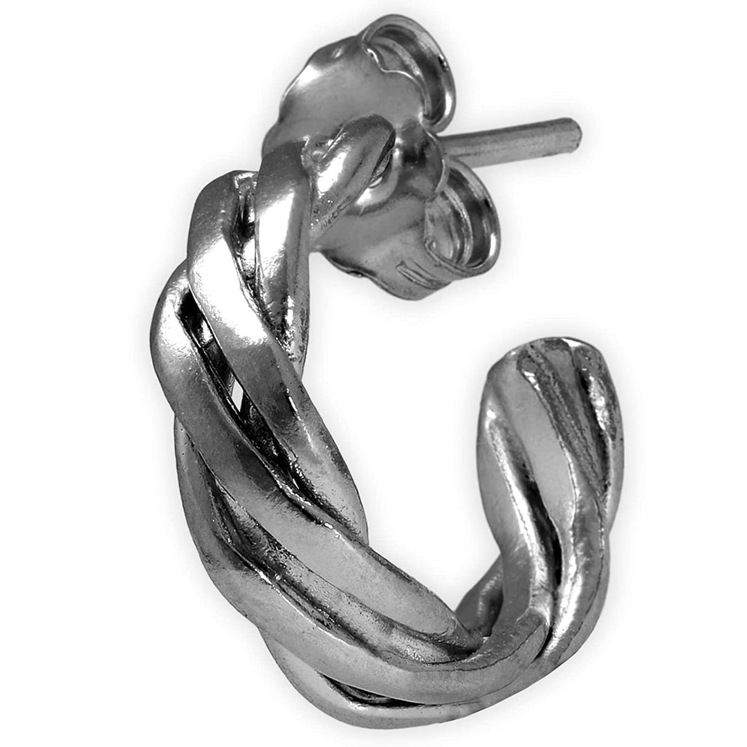 Men's hoop earring