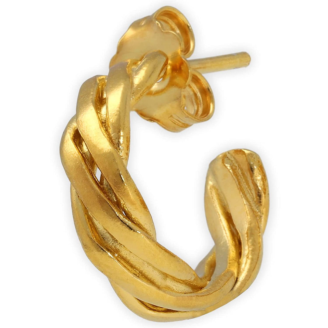Men's hoop earring