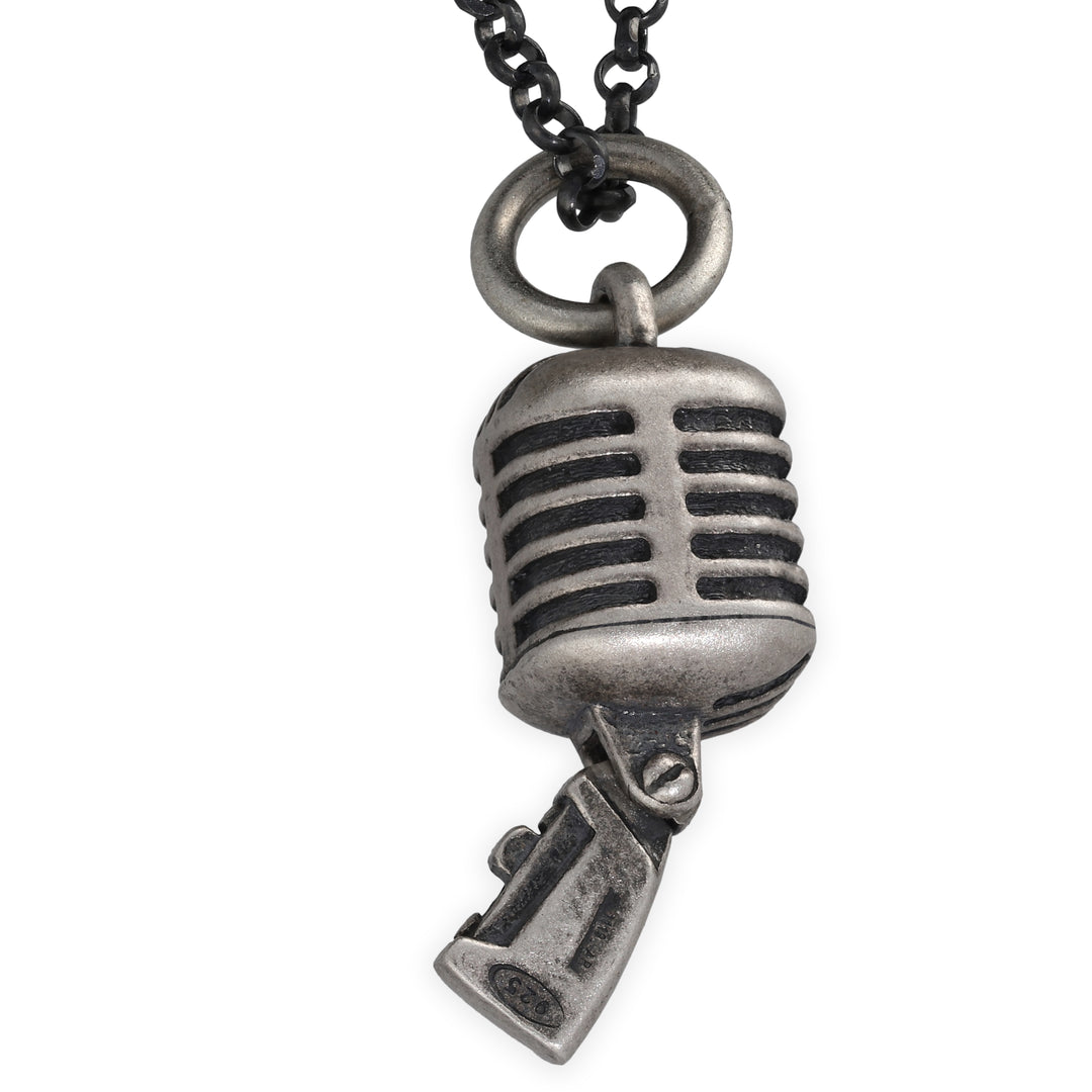 Pendant "vintage microphone"