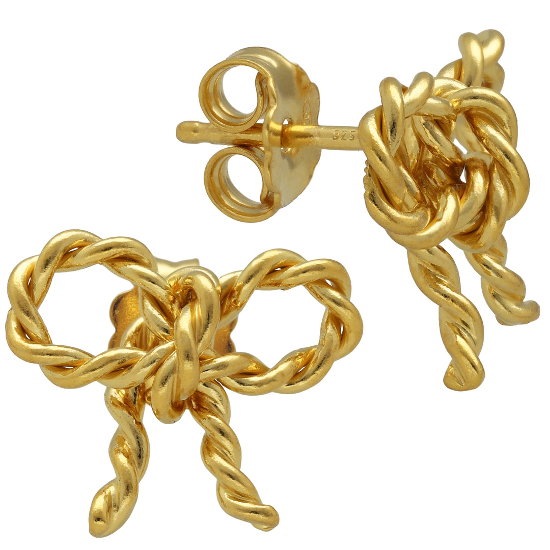 Stud earrings "bows"
