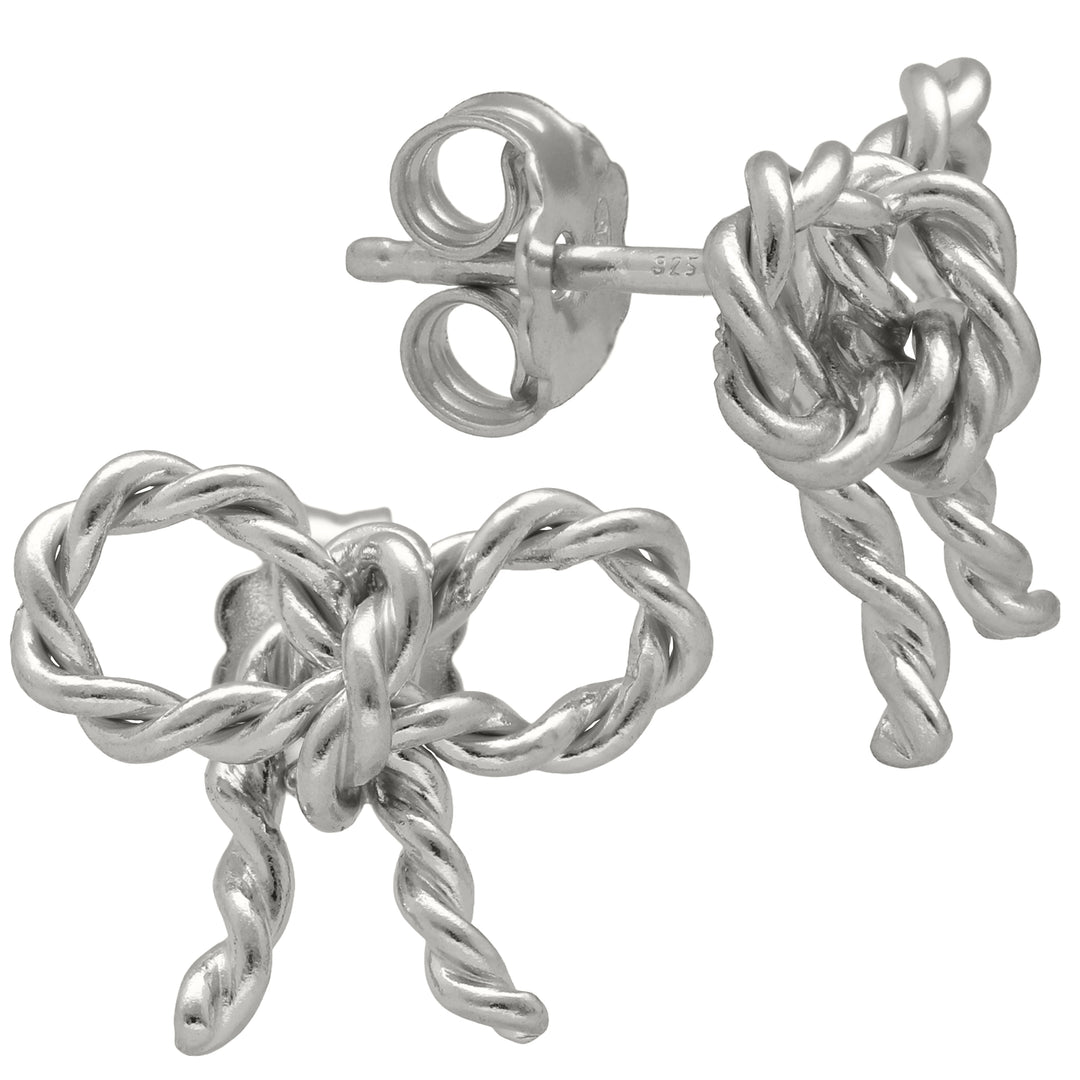 Stud earrings "bows"