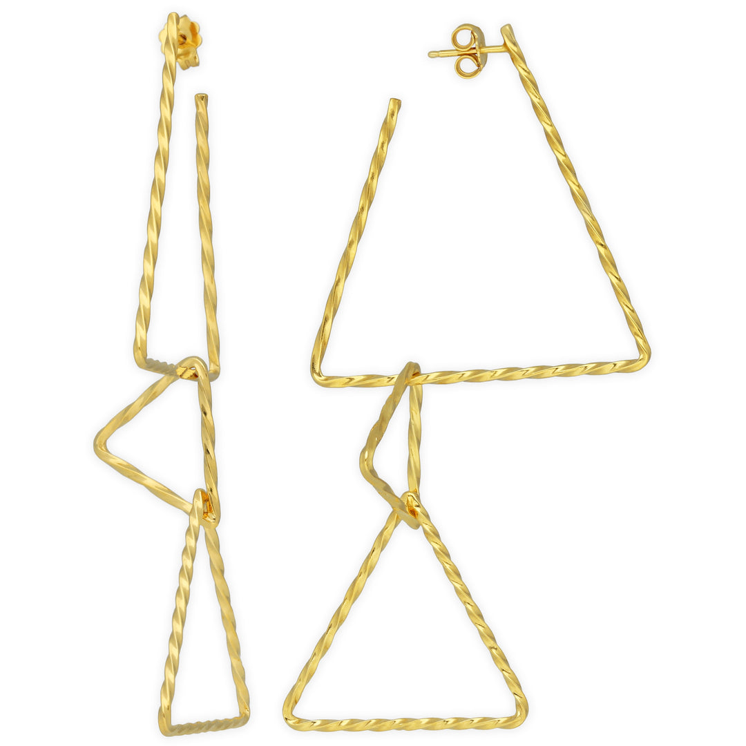 Triangle earrings