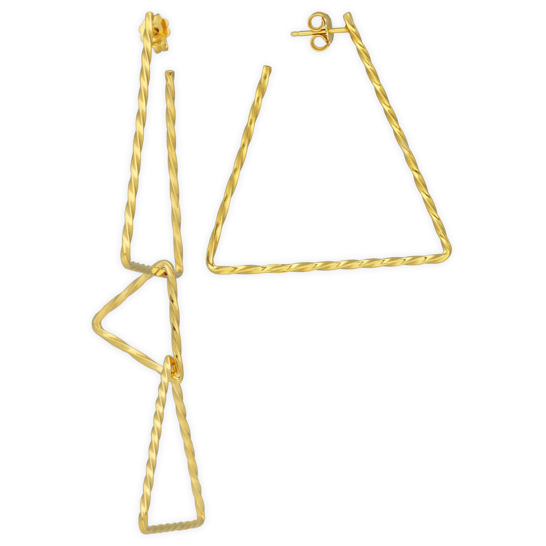 Triangle earrings