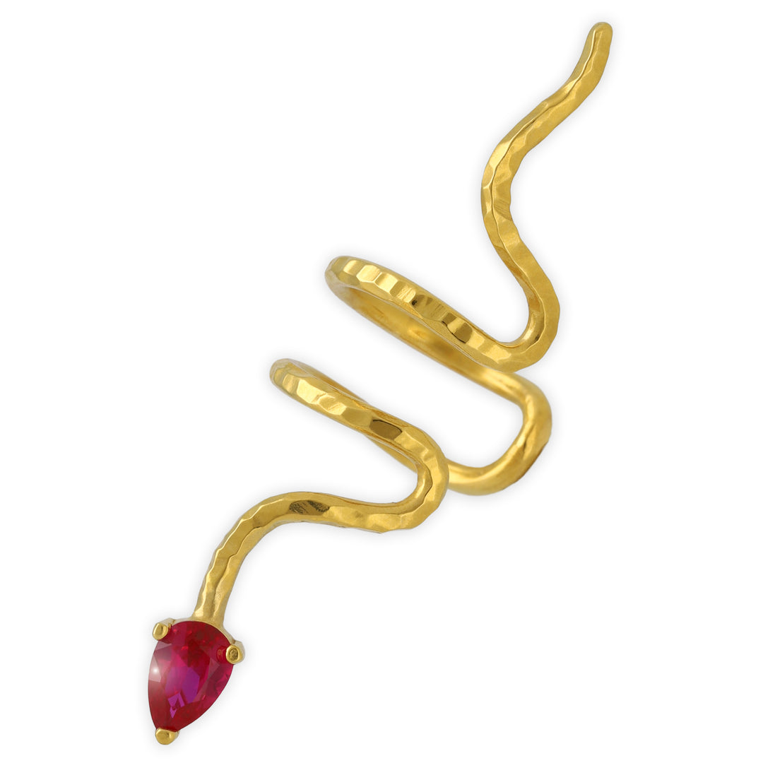 Snake cuff earring