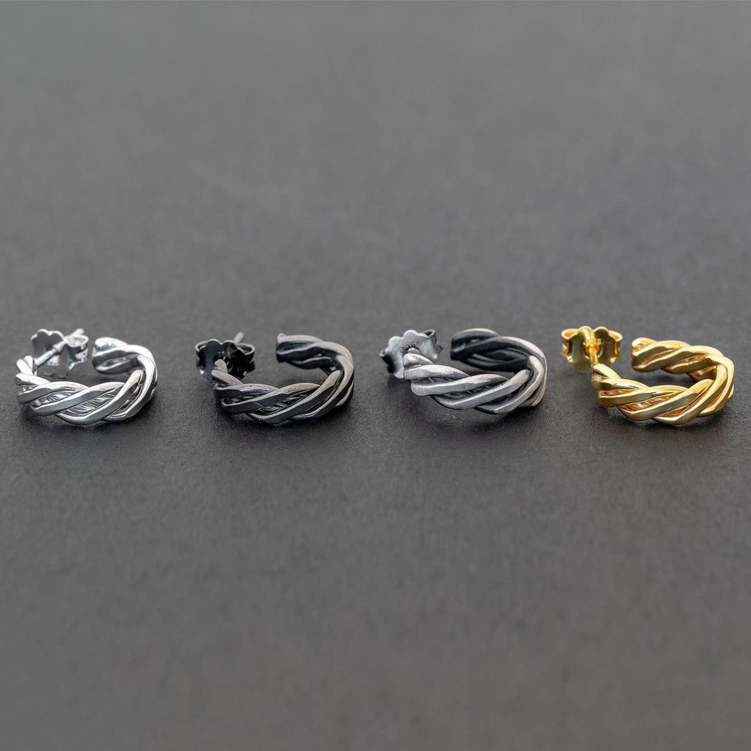 Men's hoop earring - Emmanuela - handcrafted for you®