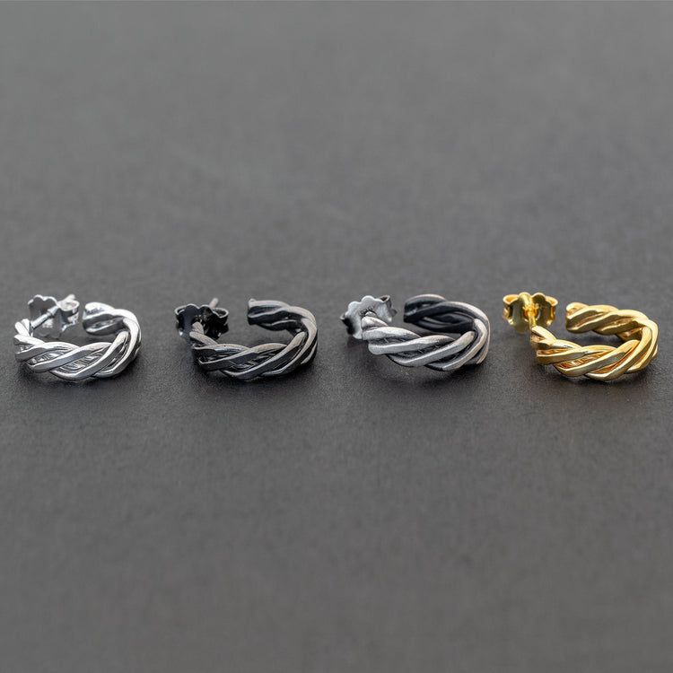 Men's hoop earring - Emmanuela - handcrafted for you®