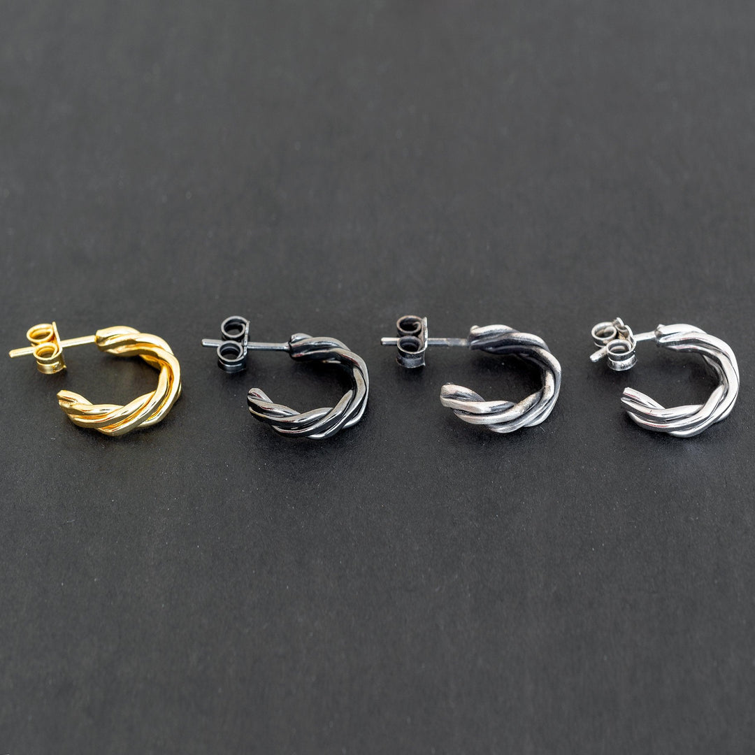 Men's hoop earring - Emmanuela - handcrafted for you®