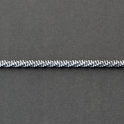 Ανδρικό βραχιόλι αλυσίδα "γρανάζια" από ασήμι 925 - κοσμήματα emmanuela