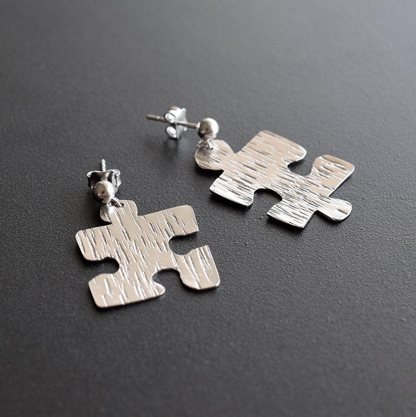 'Puzzle' earrings