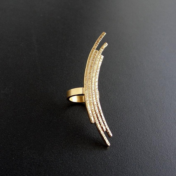 Σκουλαρίκι cuff "τόξα" από ασήμι 925 - κοσμήματα emmanuela